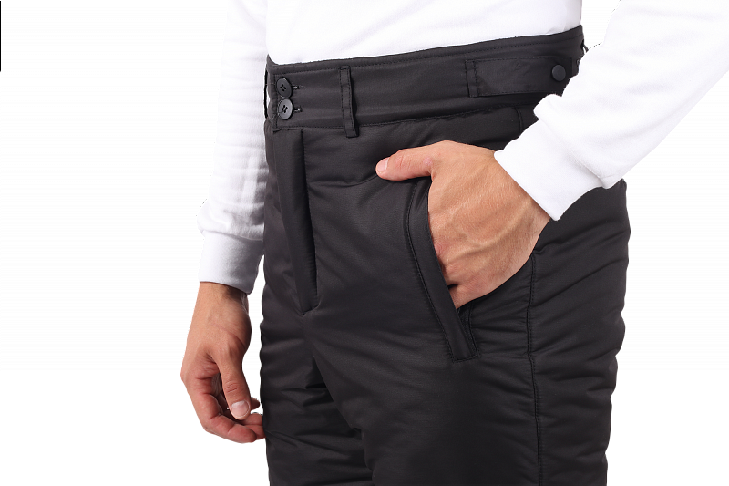 Брюки Скандинавия утепленные черные