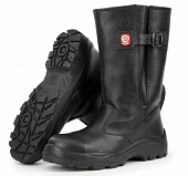 Сапоги Нитро кожаные, нитрил, КП, шерстяной мех