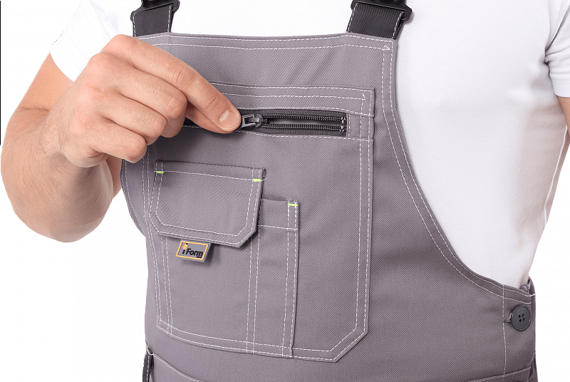 Полукомбинезон Эдванс серый